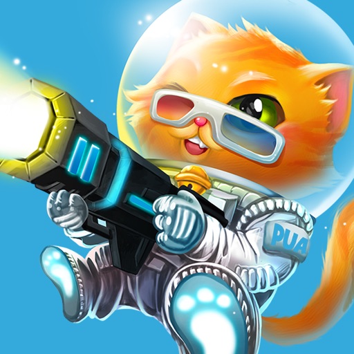 Space Cat in Mushroom World iOS App