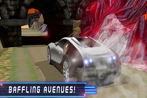 Speed Car Escape 3D - Escape through the dangerous hurdles and perform stunts screenshot 2