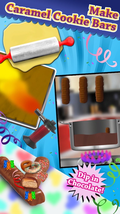 Chocolate Candy Bar Food Maker Game - Make, Decorate & Eat Yummy Chocolates Free Chef Games screenshot-4