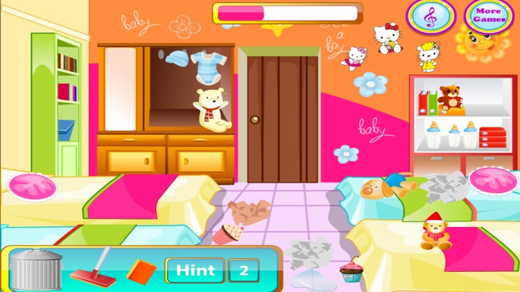 Kindergarten - Clean Up Games