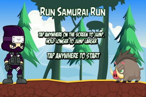 Run Samurai Run screenshot 2