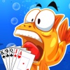 Crazy Fish Solitaire - Fun Card Game for Kids and Family Free