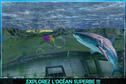 Angry Sea Shark Attack 3D Simulator screenshot 2