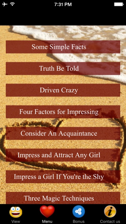 How To Impress A Girl Techniques screenshot-3