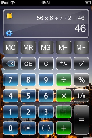 Calculator Elite Free - calcultor for ipad,iphone with smash hit formular display & paper tape screenshot 2