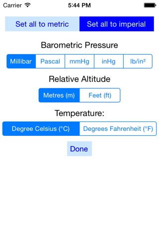 Barometer for iPhone 6 & 6 Plus screenshot 2
