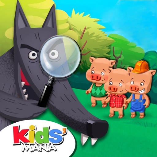 The Three Little Pigs - Search and find