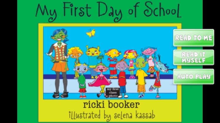 iStoryTime Kids Book- My First Day of School
