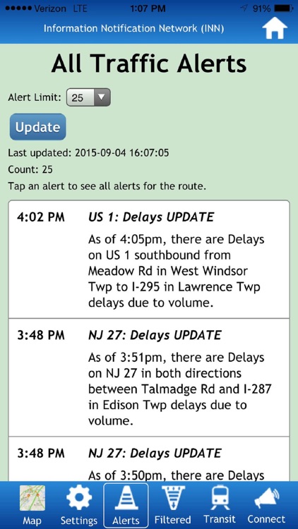 KMM’s Traffic Alert App for NJ