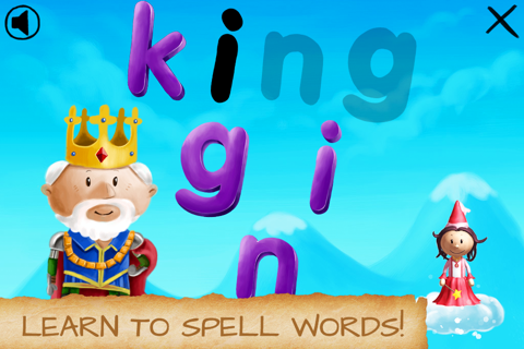 Princess Lila - Children’s Spelling & Counting Games Education