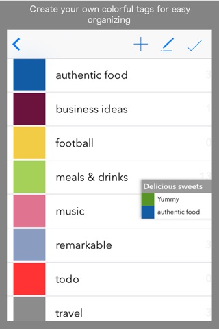 MyShelf -  Note & Image Manager. Organize in color. screenshot 4