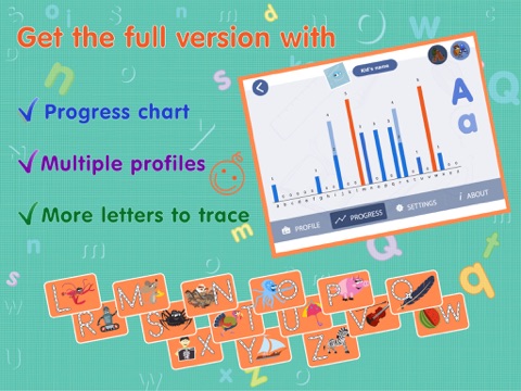 Скачать игру Kids Learn English Phonetics  & Writing ABC Letters