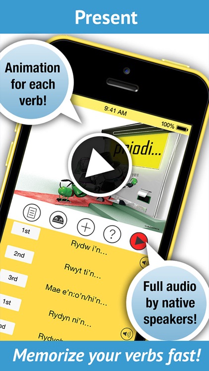 LearnBots Welsh - Verbs + Pronunciation by a native speaker!