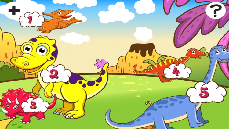 A Dinosaurs Shadow Game: Learn and Play for Children with Extinct Animals