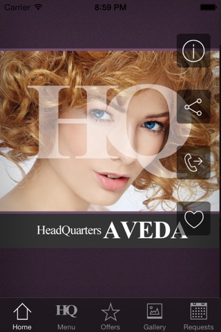 HeadQuarters Aveda Hair Salon screenshot 2