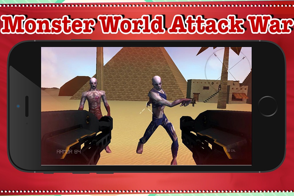 Monster World Attack War - free game first most fun for person screenshot 3