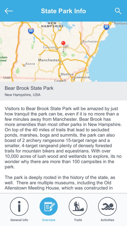 New Hampshire National Parks & State Parks