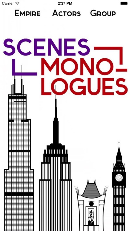 Scenes and Monologues