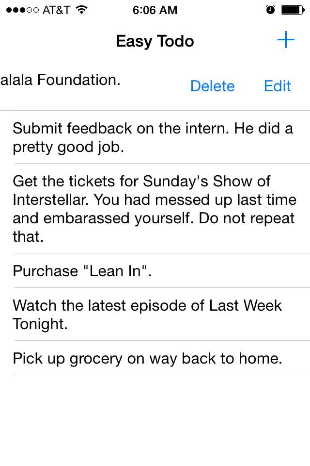 Easy Todo App screenshot 2