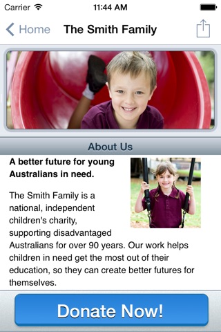 The Smith Family Giving App screenshot 4