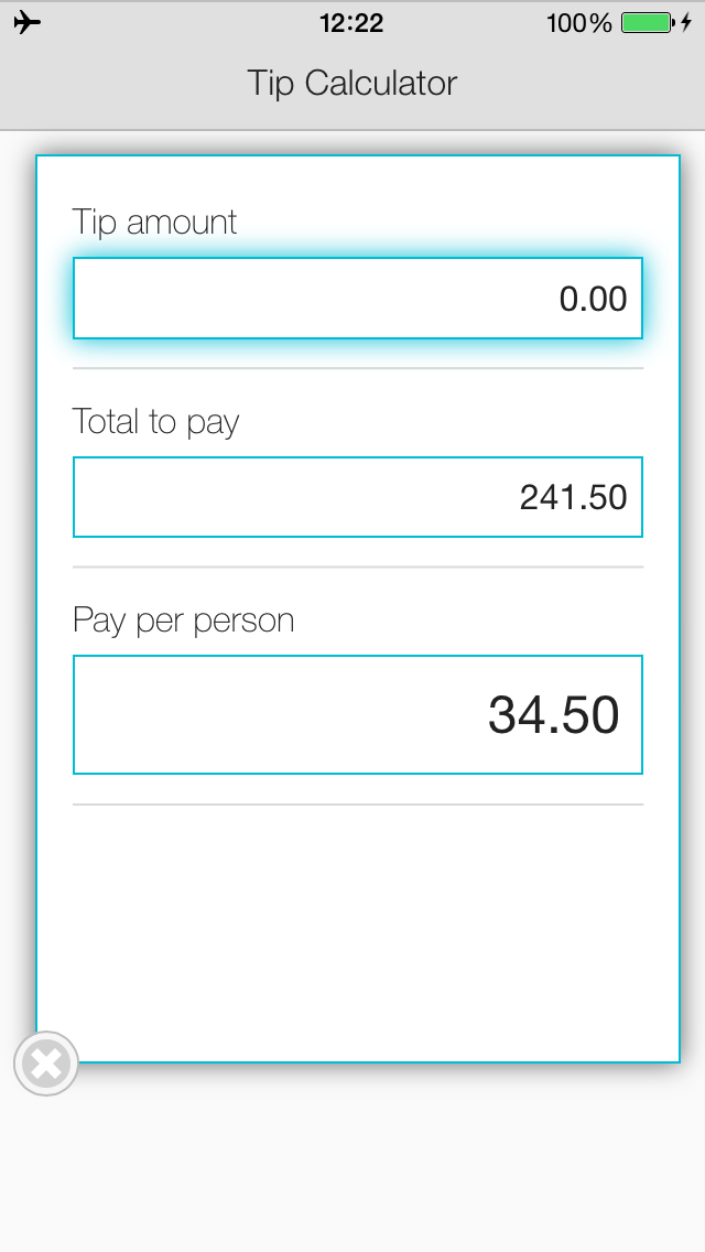 Tip Calculator App for FREE