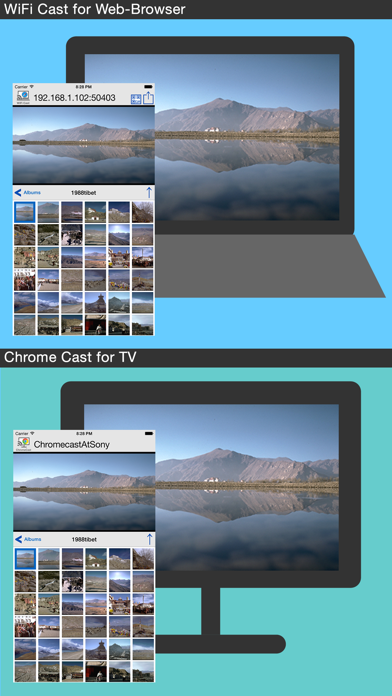 Photo Cast with WiFi ... screenshot1