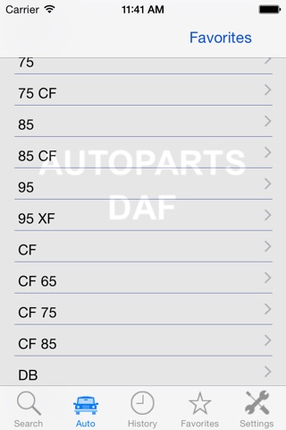 Autoparts for DAF Truck screenshot 3