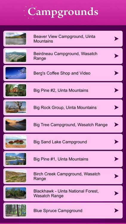Utah Campgrounds & RV Parks