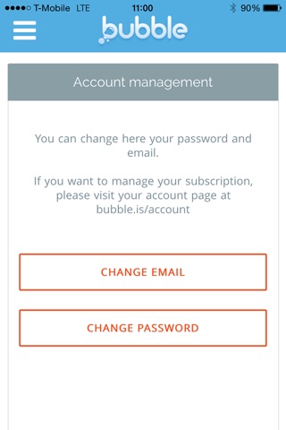 Bubble Account screenshot 2