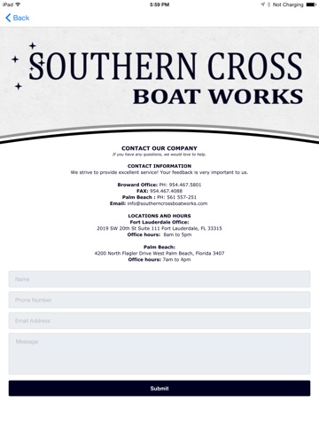 Southern Cross Boat Works HD screenshot 2