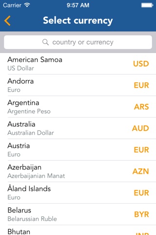 WhatCard - Find the best card to use when travelling abroad screenshot 3