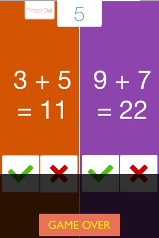 Math League - Freaking Angry Math - Two Maths Mode screenshot 3