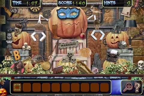 Haunted Halloween Mystery Hidden Objects - Object Time Puzzle Ghost Games screenshot 2