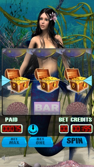 Fantasy Mermaid Fish Girl 777 Xtreme Las Vegas Style Slots(圖5)-速報App