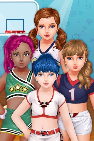 Kids Cheerleader Salon - High School games for girls! screenshot 4