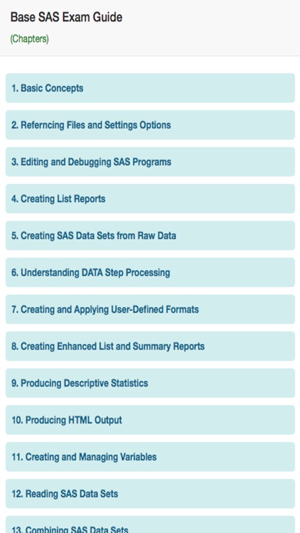 Base SAS Exam Guide