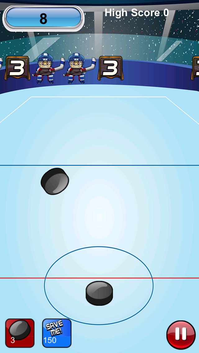 Hockey Flick - The Great Hockey Shootout Free Game 2.0 IOS -