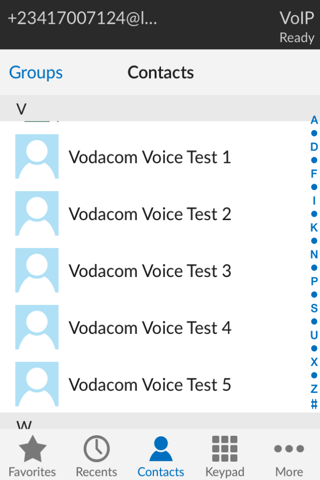 Vodacom Voice screenshot 3