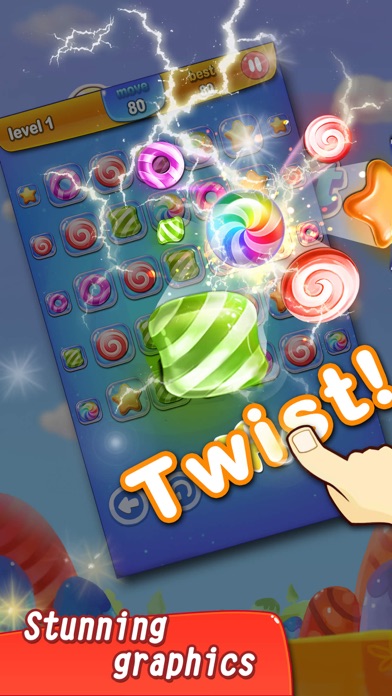 How to cancel & delete Candy Twist Puzzle from iphone & ipad 1