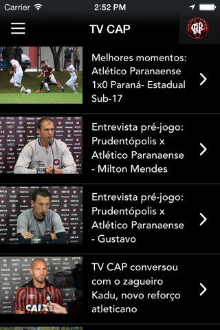 Clube Atlético Paranaense (Oficial) screenshot 3