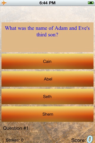 Bible Trivia Extreme Free screenshot 2