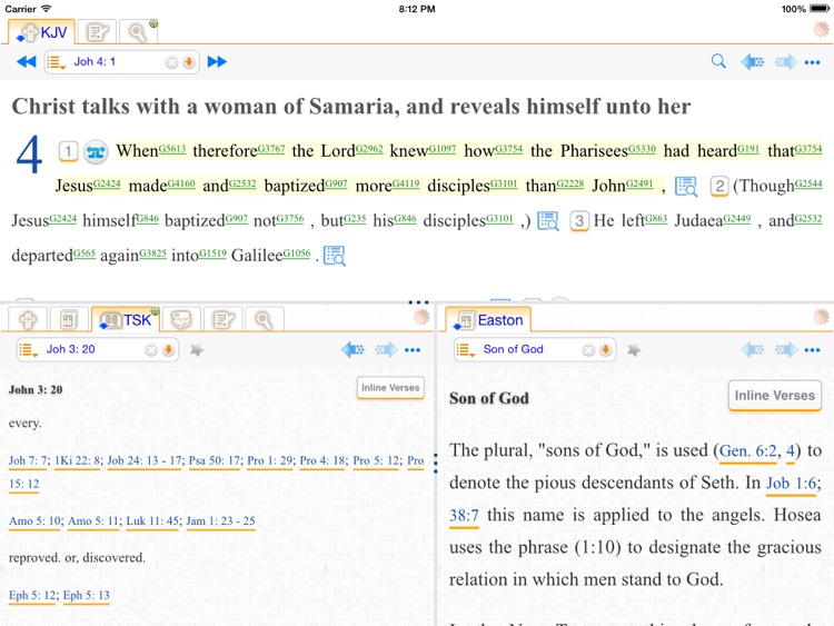 iBible-Study HD (iBS) - A powerful Bible study tool for free, based upon theWord free modules.