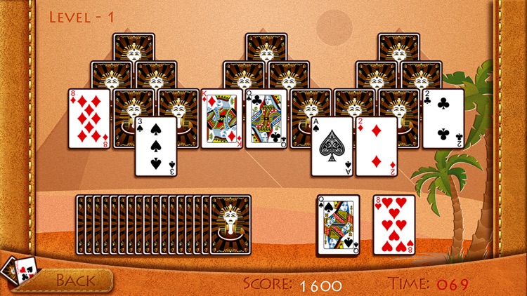 Tri Solitaire Pyramid Cards Game