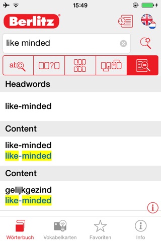 Dutch <-> English Berlitz Essential Dictionary screenshot 3