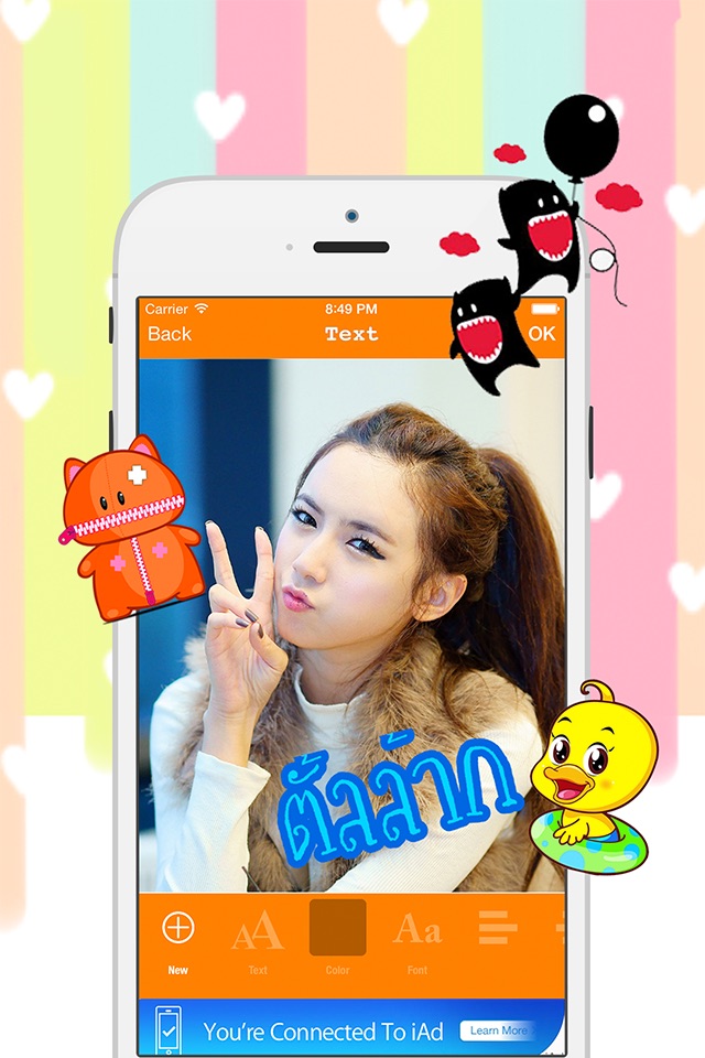 Cute Photo Sticker3 screenshot 2