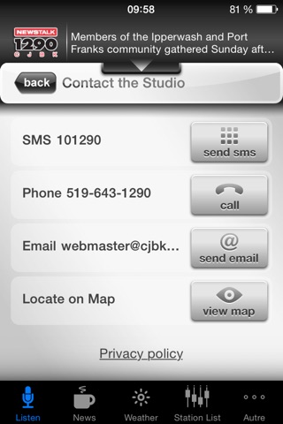 Bell Media Talk Radio screenshot 3