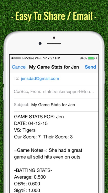 Softball Stats Tracker Fastpitch screenshot-4
