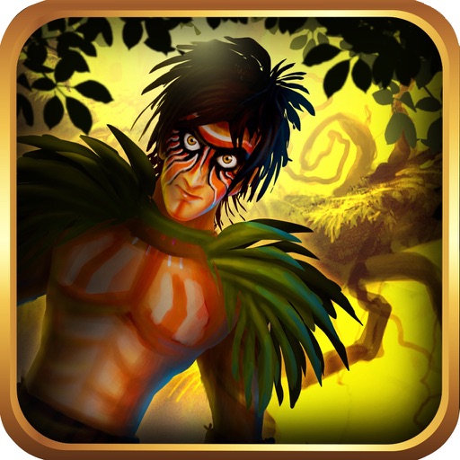 Jungle Kid Adventure Run - Dark Fantasy Icon