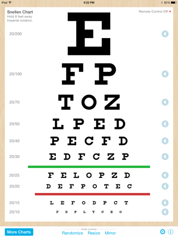 Eye Chart 20 20