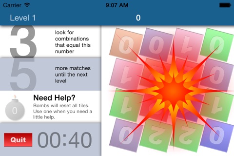 Math Tiles screenshot 3